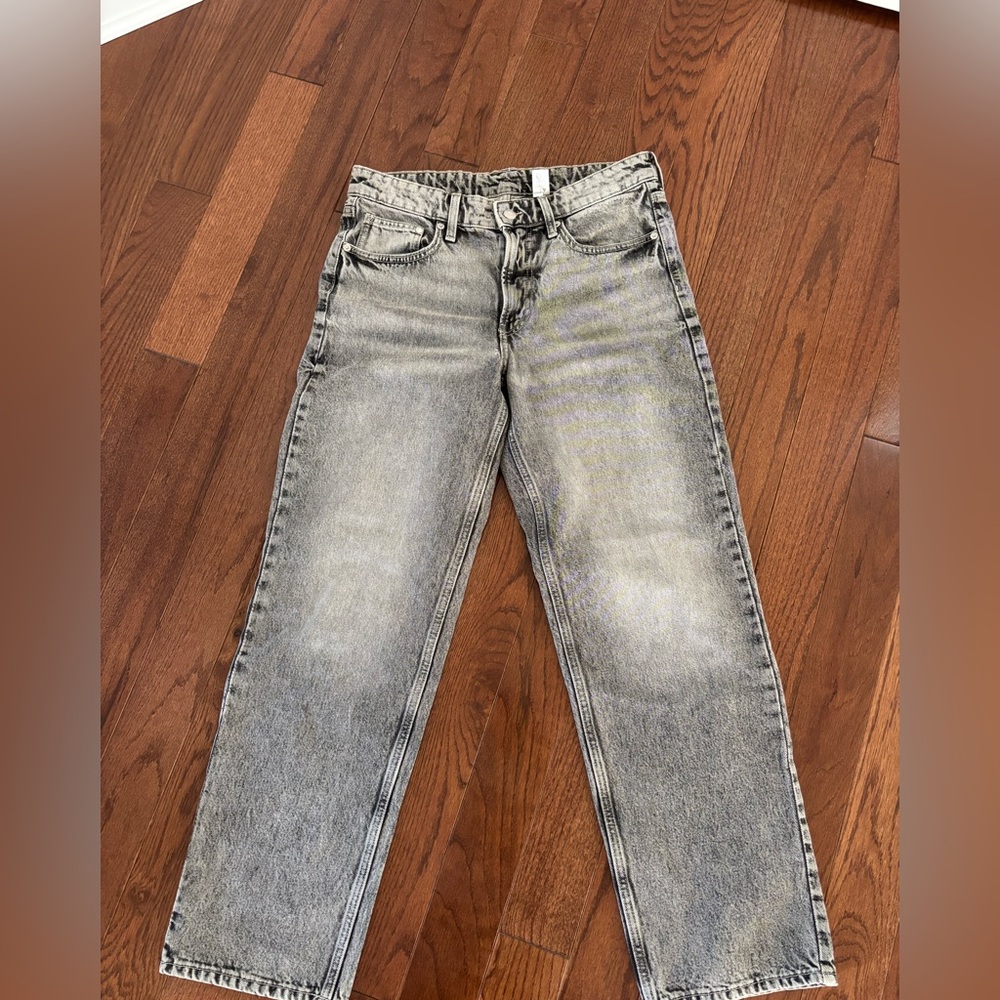 H&M Women's Gray Boyfriend Jeans